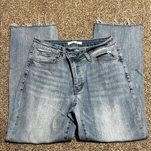 Willow & Root The Cropped Rise up jeans